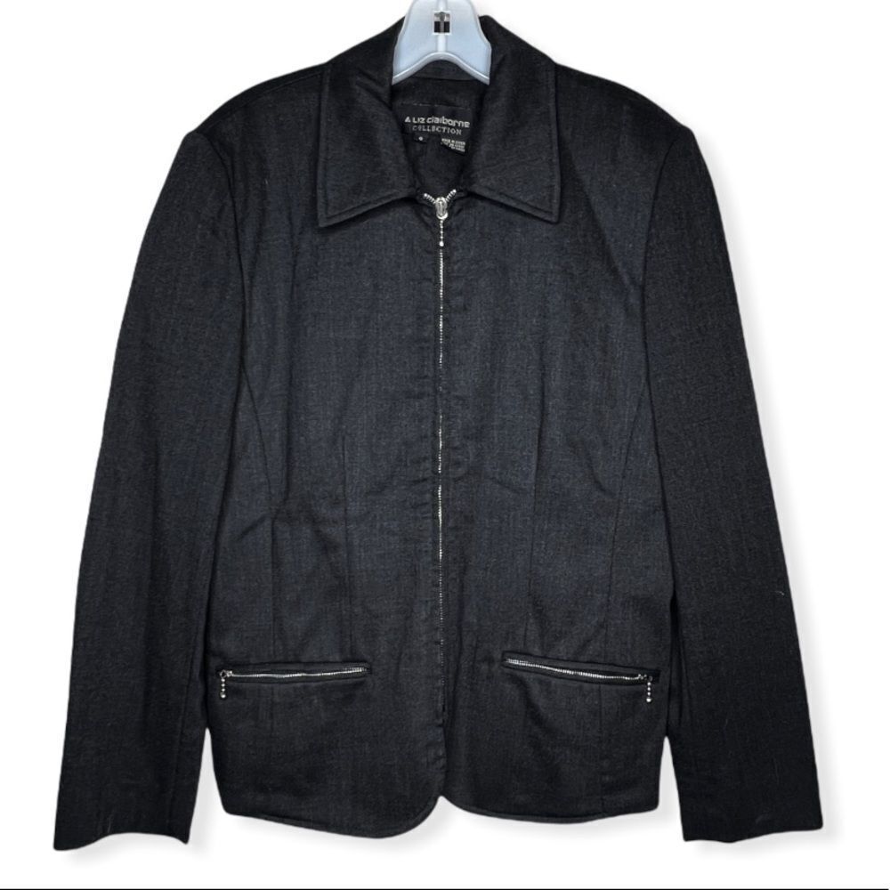 Liz Claiborne Connection Wool Jacket‎